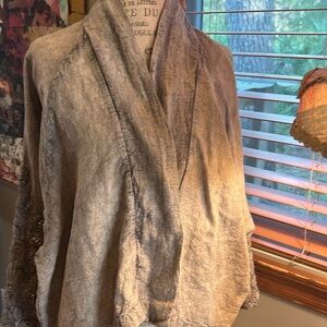 Krista Larson linen jacket VW